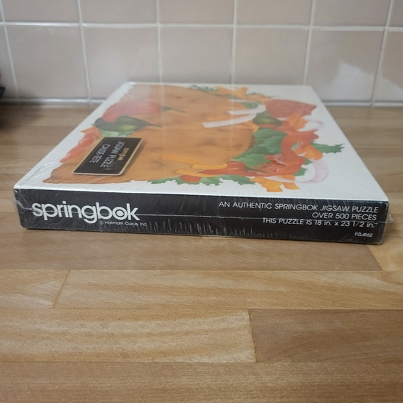 Vintage 1971 Hallmark Springbok 500 piece puzzle My Heart Burns for Tacos - Picture 7 of 10